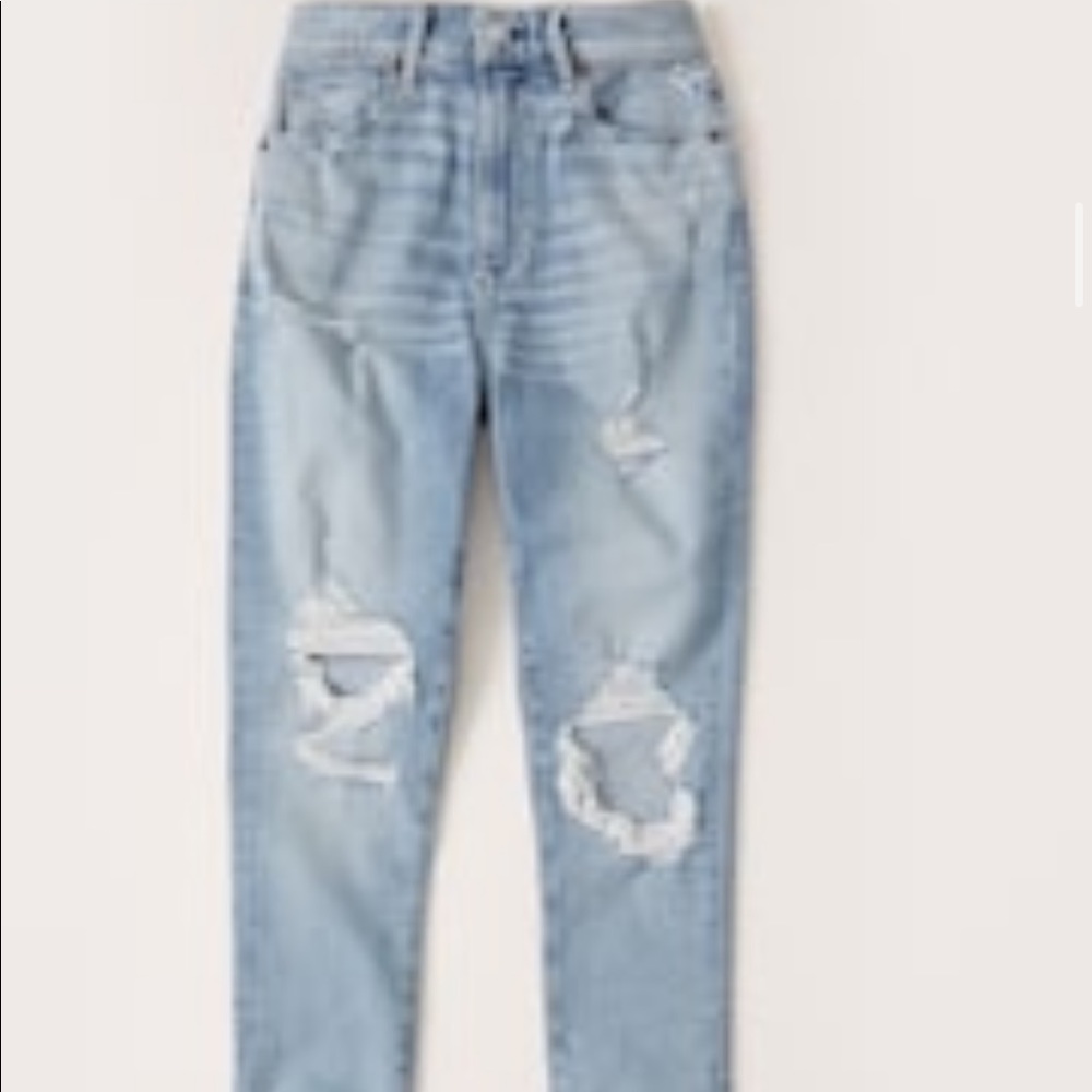 Abercrombie Curve Love High Rose Super Skinny Ankle Jeans 28/6R